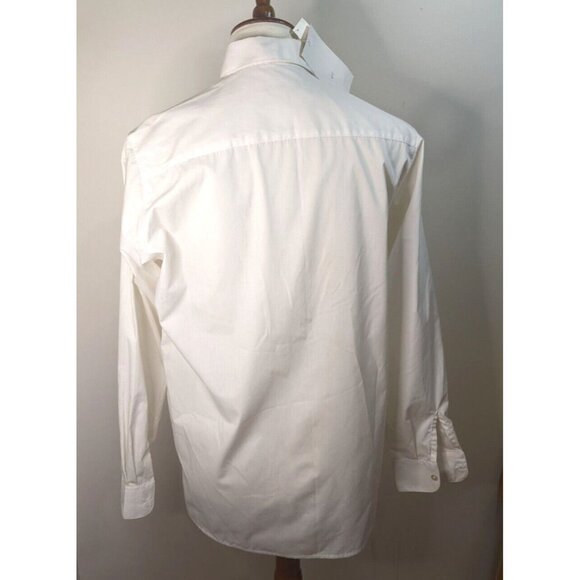 Infinity Fashion Button Down Shirt Womens M White Cat Appliques Rhinestones NWT - Picture 3 of 7